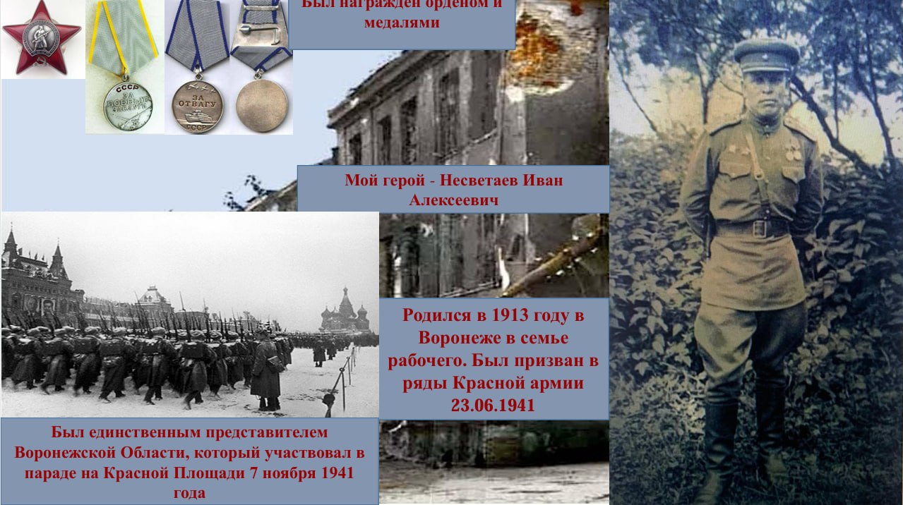 Старший лейтенант Иван Алексеевич Несветаев